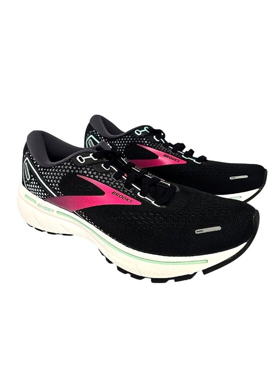 Brooks Shoes - Brooks Women's Ghost 14 Running Shoe 1203561D013 Black Multi Size 6W